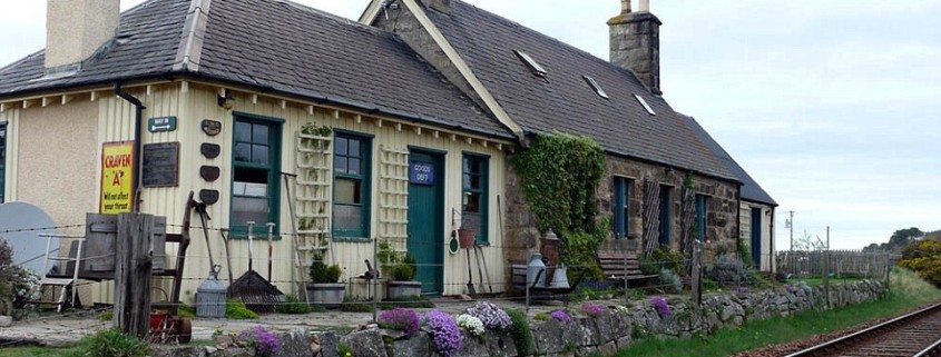 House next to railway line